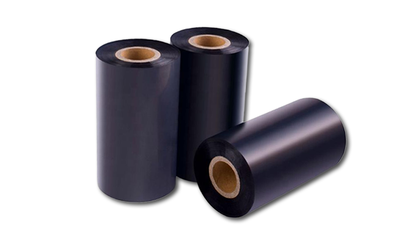 Thermal transfer ribbon rolls and barcode printing supplies from Caxton Mark