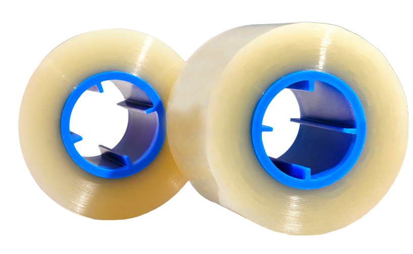 Cleaning tape for plastic card personalization systems