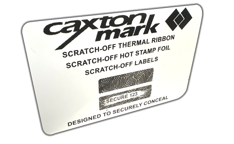 Thermal Transfer Scratch-Off Ribbon